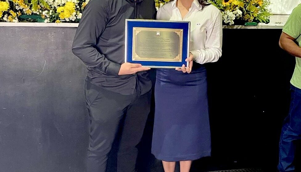 PRESIDENTE DO SSERP WILLLIANS REIS É HOMENAGEADO PELO PODER LEGISLATIVO DE TANGARÁ DA SERRA