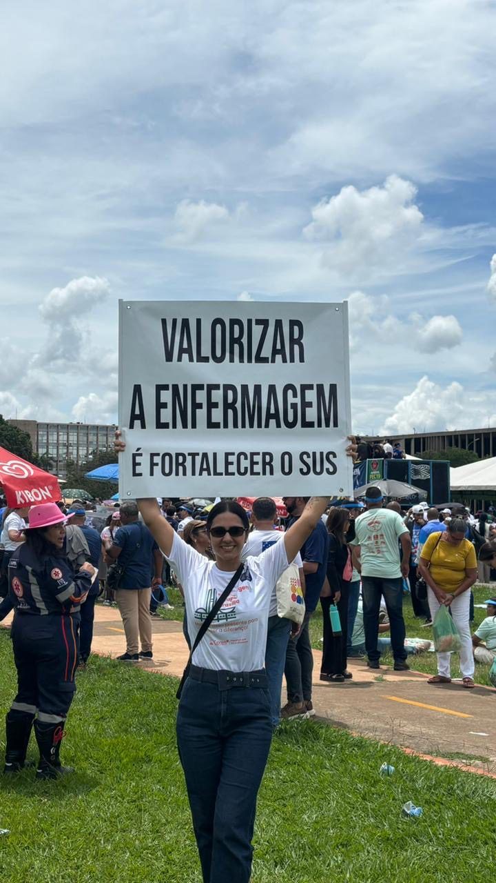 VICE-PRESIDENTE DO SSERP REPRESENTA SERVIDORES DE TANGARÁ DA SERRA EM MOBILIZAÇÃO NACIONAL EM BRASÍLIA