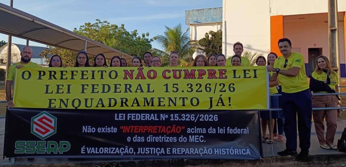 e9381a42-c1d8-4071-aee4-ff47a1b11e19 SSERP COBRA CUMPRIMENTO IMEDIATO DA LEI FEDERAL 15.326/2026 E MANIFESTA APOIO AOS AUXILIARES DE CRECHE DE TANGARÁ DA SERRA