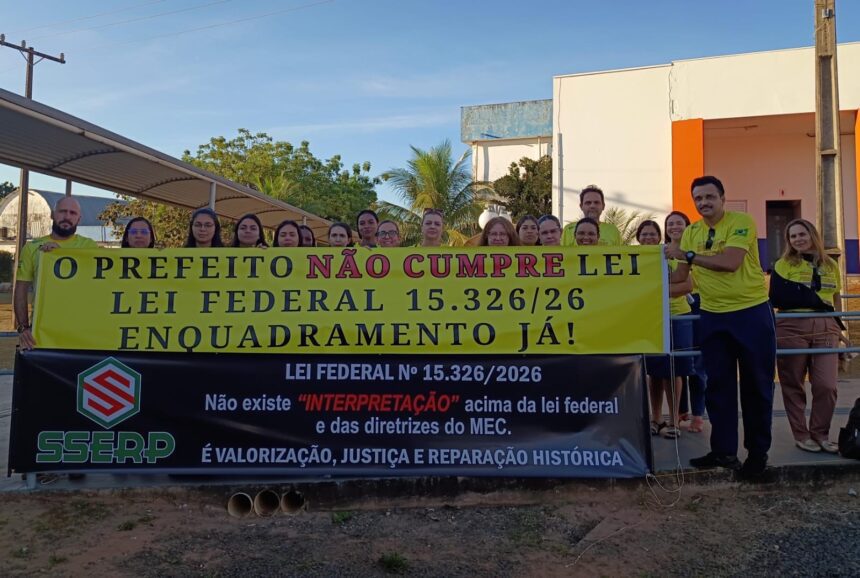 e9381a42-c1d8-4071-aee4-ff47a1b11e19 SSERP COBRA CUMPRIMENTO IMEDIATO DA LEI FEDERAL 15.326/2026 E MANIFESTA APOIO AOS AUXILIARES DE CRECHE DE TANGARÁ DA SERRA